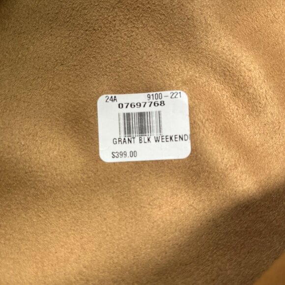 Pottery Barn Grant Leather Weekender - Picture 3 of 5